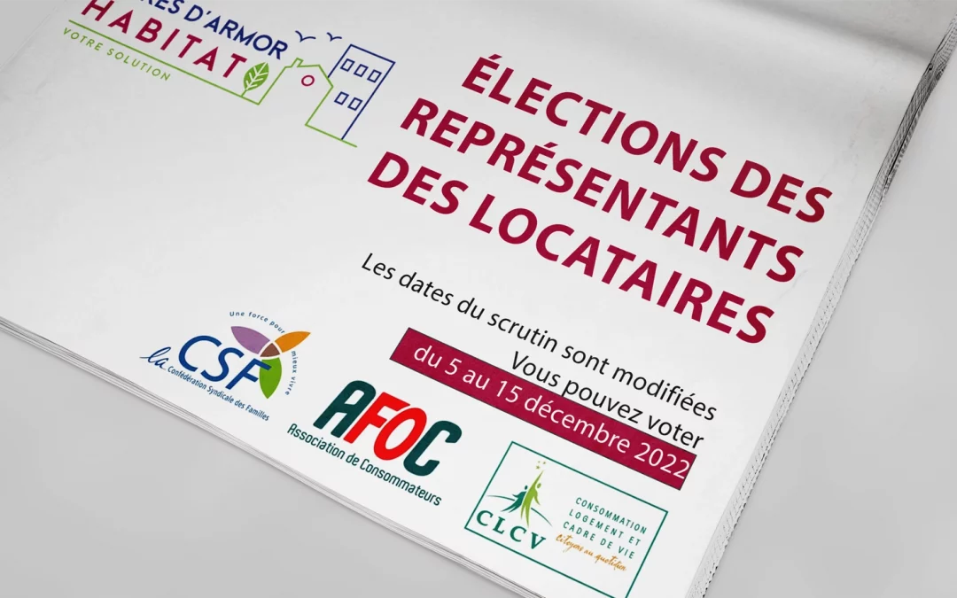 Elections des représentants des locataires: Modification des dates du scrutin